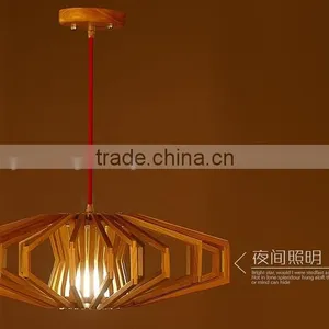 Wooden LED Pendant Light JK-8005B-05 New Designer Lighting Decoration Wooden Pendant Lamp thumbnail-3