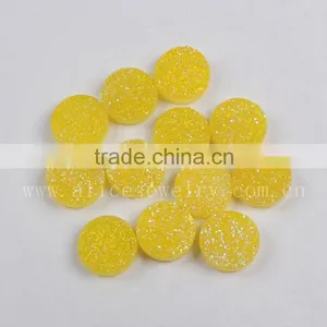 Natural AAA Quality Candy Color Agate Druzy Stone Beads Wholesale Semi Precious Gem Stone Cabochons thumbnail-1