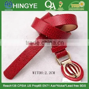 Fancy PU Belt For Ladies -- E1528 thumbnail-1