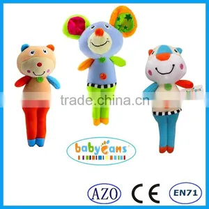 Babyfans 2015 Hot Sell Baby Toy New Style Baby Rattle Toy Best Made Stuffed Animal BB Sticks thumbnail-1