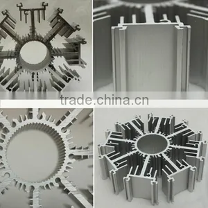 Aluminium Alloy 6061 T6 Heat Sink Aluminium Hollow Radiator thumbnail-5