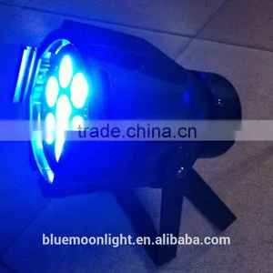 7 Pcs 10W 4in1 RGBW Led Par Can Light thumbnail-4