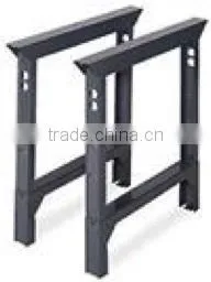 Workbench Leg Set, Straight Leg, 2-3/4Wx30Dx33H, Grey thumbnail-1