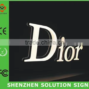 Custom Indoor Waterproof Led Edge Lit Sign Base thumbnail-3