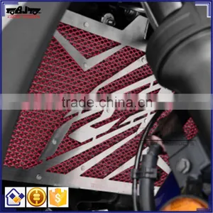 BJ-RG-YA004 Hot Selling Motorcycle Parts Stainless Steel 304 Red Radiator Grill Guard Protector For Yamaha Yzf R25 2015 2016 thumbnail-4