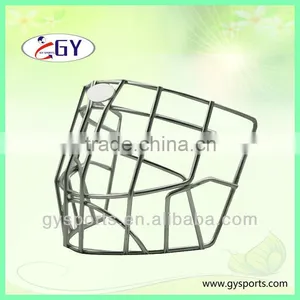 Hot Sell 304 Stainless Steel Ice Hockey Goalie Helmet Cage GY-GC500 thumbnail-1