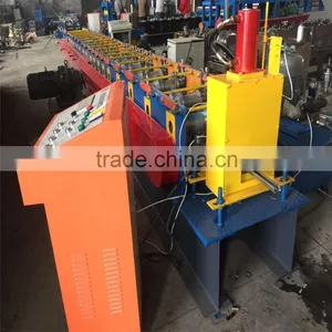 41 x 21mm Single Steel Slotted Channel Making Roll Froming Machine thumbnail-4