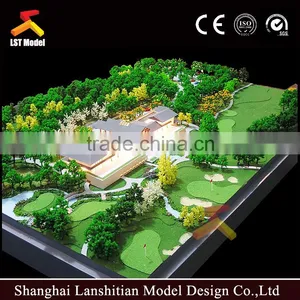 Nice Landscape Architectural Scale Model Miniature thumbnail-6