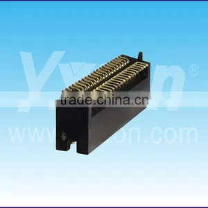 Made in China 1.27mm Pitch Vertical SMT Dual Row With Locating Pegs Box Header Connector thumbnail-1