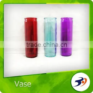 Vase Hand Painting Glass Vase thumbnail-1