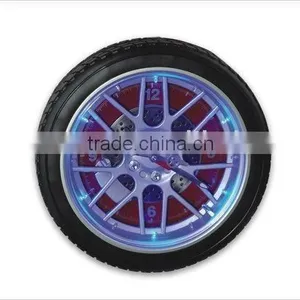 LED Tyre Wall Clock thumbnail-1