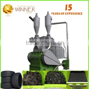 Waste Crusher Rrecycled Tire Rubber Buckets Granules thumbnail-4