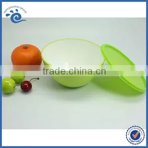 Green Petals-shaped Food Grade Plastic Storage Container With Lid thumbnail-5