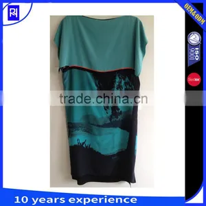 Peacock Scenic Easy Dress thumbnail-1