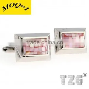 TZG02872 Shell Cufflink thumbnail-1