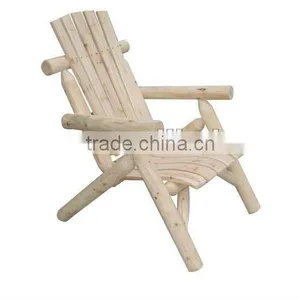 Granco GW009 Wooden Log Outdoor Furniture Garden Chair thumbnail-1