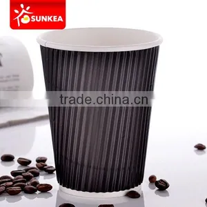 Food Safe Hot Beverage Ripple Coffee Cup thumbnail-1