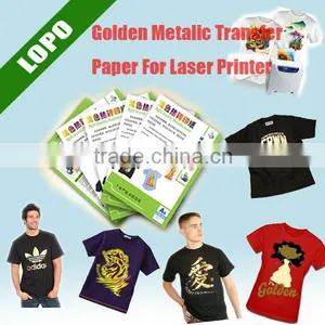 Golden Metalic Sublimation Paper for Laser Printers thumbnail-1