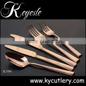 Black Flatware Set,cutlery Gold Plated 24 Pcs,black Cutlery thumbnail-2