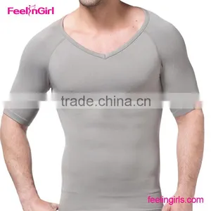 Fashion Tshirt Body Shaper For Men Walmart thumbnail-1