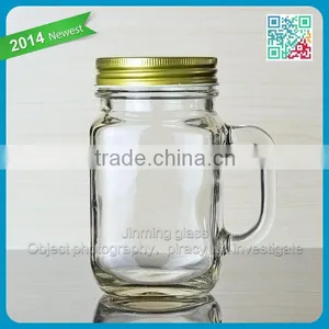 Mason Jar Drinking Glass Mason Jars With Handles thumbnail-1