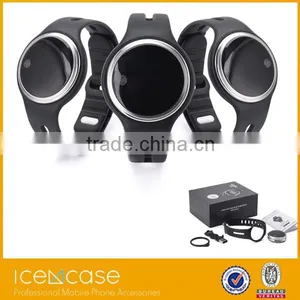 Black Fashion Smart Bracelet Health Tracker Fitness Tracker thumbnail-1