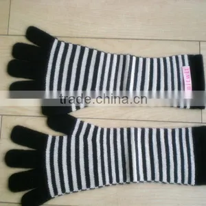 New Style and High Quality Half Finger Cashmere Gloves thumbnail-1