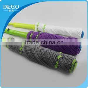 DEGO Cangnan Factory Purple Microfiber Easy Twist Mops Labor-saving Mop thumbnail-1