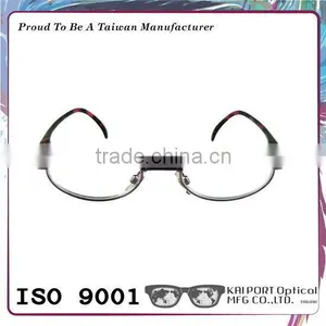 Retro Round Style Shape and Copper Material Frame Prescription Eyeglasses thumbnail-1