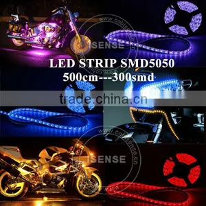 12 Volt Waterproof 5m 3000 Amber Color for Europe, Led 2 Wires Small Rope Light thumbnail-1