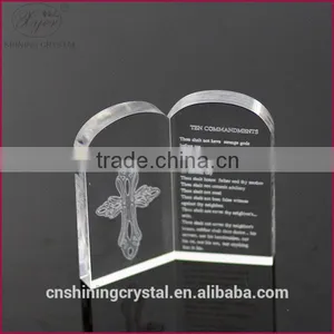 Fashion Blank Crystal Book Trophy thumbnail-1