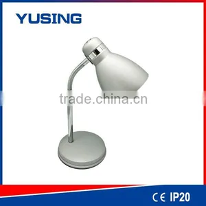 Silver White Bedside Lamp Bed Lamp thumbnail-1