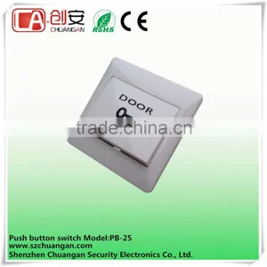 Automatic Reset Push Button Alarm Door Exit Button for Access Control System Door Open Button thumbnail-1