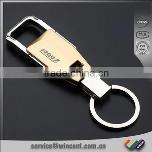 Bottle Shape Rose Gold Plating Metal Alloy Keychain thumbnail-1