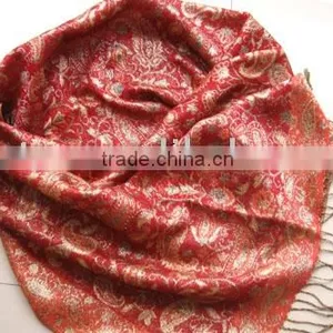 Polyester With Gold Thread Fashion Accessory Shawl thumbnail-1
