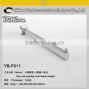 Metal Single Ball Display Hanging Hooks Straight Arm Tube Bar Support thumbnail-1