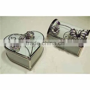 Pretty Heart Love Alloy Jewelry Box thumbnail-1
