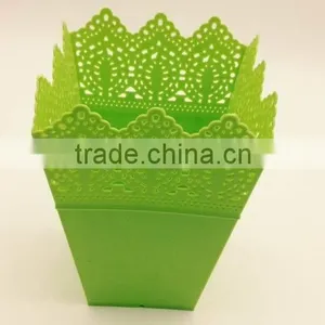 2015 New Design Colorful Quadrate Plastic Flower Pot thumbnail-1
