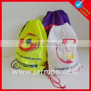 Custom Printed Shopping Drawstring Handbags Sale thumbnail-1
