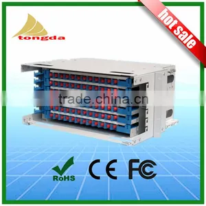 FTTH CATV CCTV 12/24/48/96/144 Core Rack Mount 19 Fiber Optic Odf thumbnail-5
