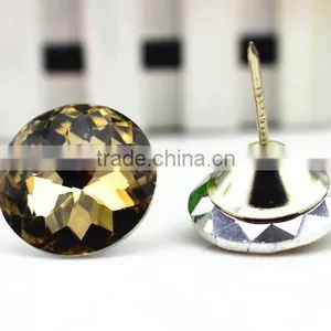 Grey Crystal Buttons for Wedding Dress thumbnail-1