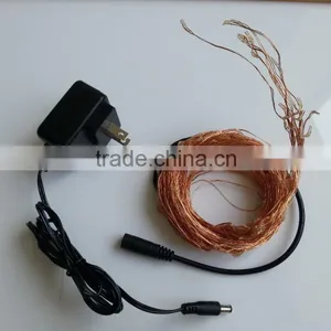 Garland Tree Light Christmas Led Garland Lights Copper Wire Rattan String Lights for Outdoor Indoor Tree Decoration thumbnail-1