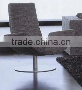 Rotatable Fabric Leisure Sofa (D-10) thumbnail-1