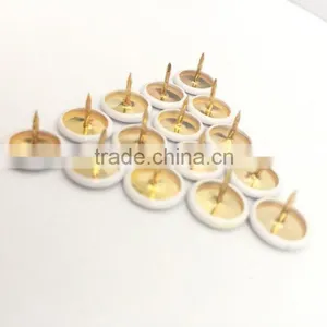Color Vinyl Coated Drawing Pins Round Head Painting Pins Thumb Tack Quality Choice thumbnail-1