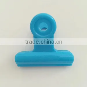 Assorted Non-transparent Colorful Plastic Spring Paper Clips thumbnail-5
