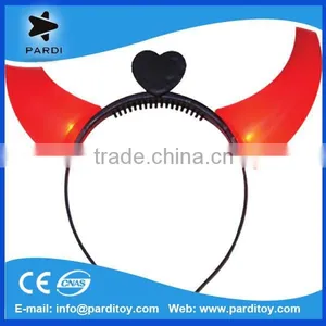 2015 Concert Led Flashing ox Horn,led Light up Devil Horns Quality Choice thumbnail-1