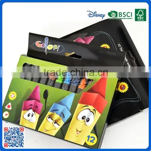 2016 Customer Multi Colors Crayons With Paper Wrap thumbnail-1