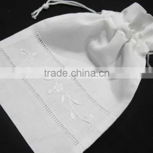 Hand Embroidered Lavender Sachet/bag/pillow-floral Embroidery thumbnail-3