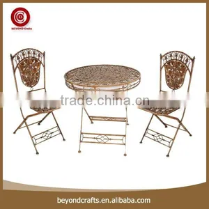 Delicate Process Iron Wholesale Bistro Sets thumbnail-1