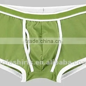 Men's Cotton Spandex Boxers Briefs thumbnail-1